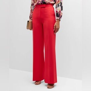 Kobi Halperin Drea Twill Pants, Fire/Red Size 2 New w/Tag Retail $398